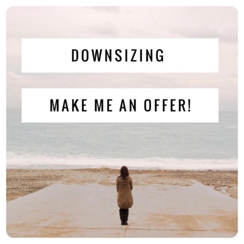 We’re renovating and space is tight! Help us clear out by snagging great deal!